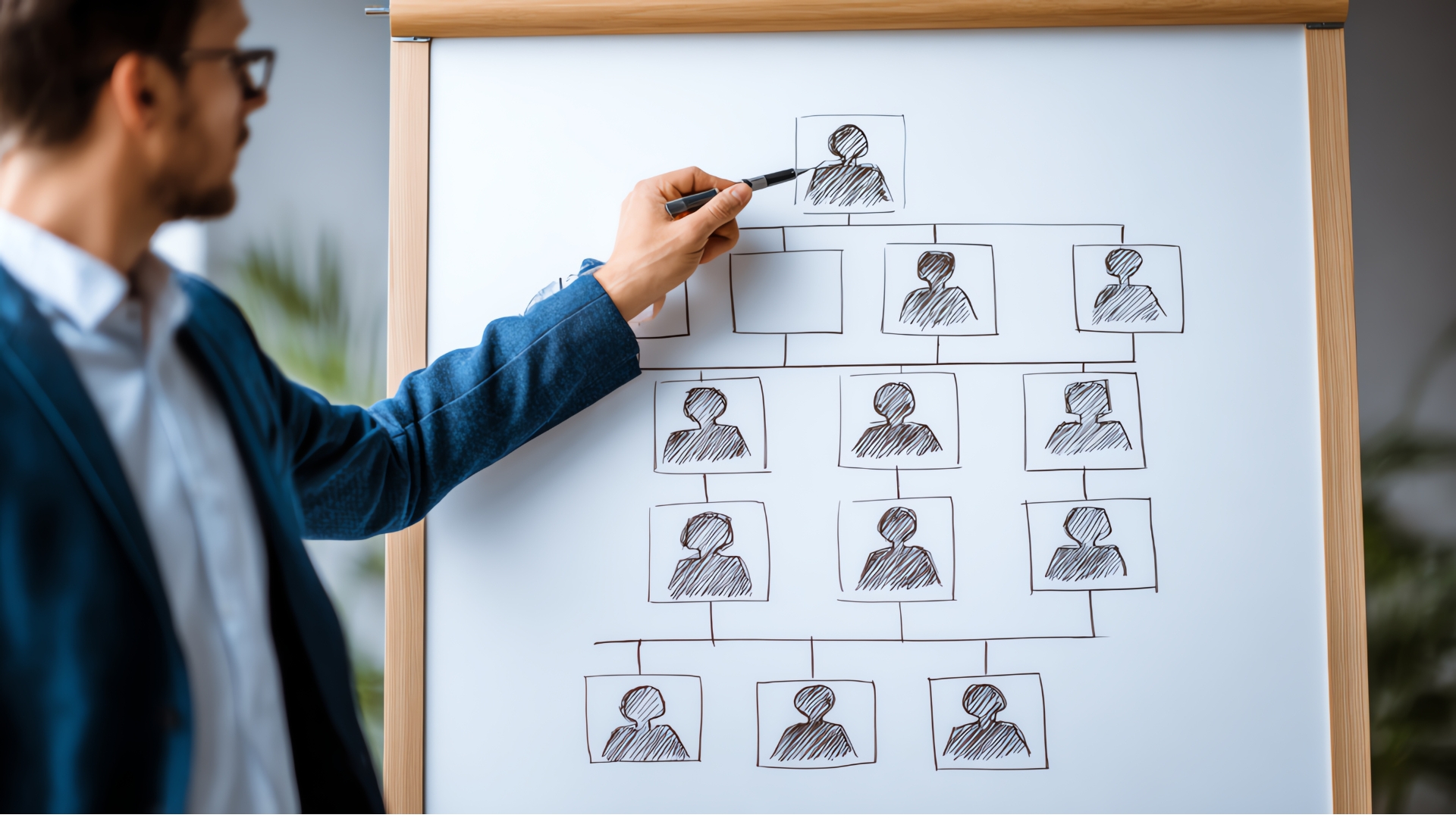 Profesionales analizando información financiera